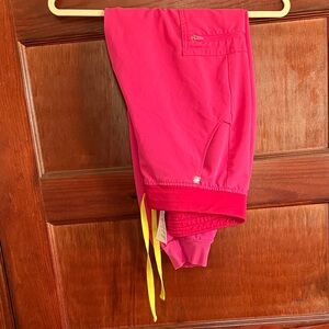 Figs Women's Shocking Pink Jogger Pants
